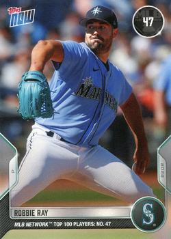 2022 Topps Now MLB Network's Top 100 #T-47 Robbie Ray Front