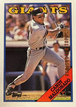 2017 Topps - Rediscover Topps 1988 Topps Stamped Buybacks Bronze #190 Candy Maldonado Front