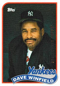 2017 Topps - Rediscover Topps 1989 Topps Stamped Buybacks Bronze #260 Dave Winfield Front