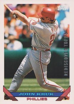 2017 Topps - Rediscover Topps 1993 Topps Stamped Buybacks Silver #340 John Kruk Front