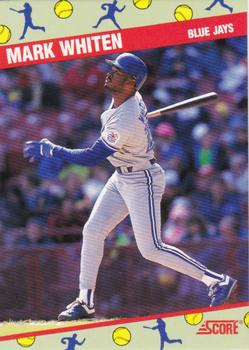 1991 Score Convention Promos #6 Mark Whiten Front