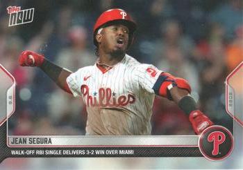 2022 Topps Now #849 Jean Segura Front