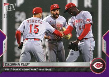 2022 Topps Now - Purple #273 Cincinnati Reds Front