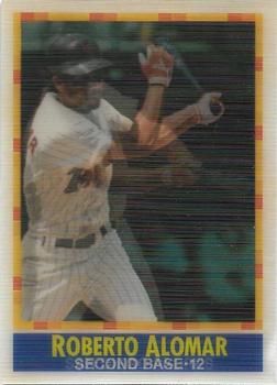 1990 Sportflics - Promos #93 Roberto Alomar Front