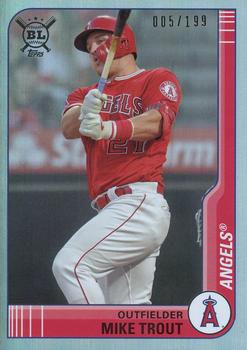 2021 Topps Big League - Rainbow Foil #1 Mike Trout Front