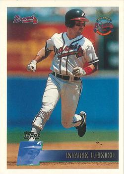 1996 Topps Team Topps Atlanta Braves #83 Mark Lemke Front