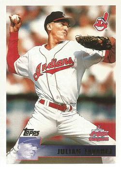 1996 Topps Team Topps Cleveland Indians #81 Julian Tavarez Front