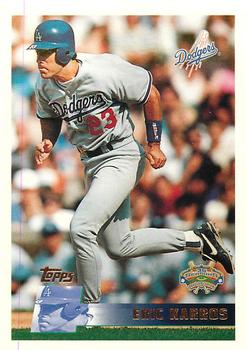 1996 Topps Team Topps Los Angeles Dodgers #196 Eric Karros Front