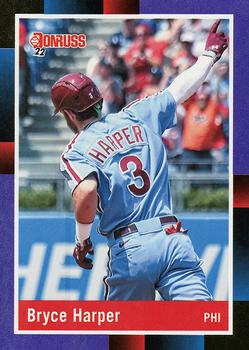 2022 Donruss - Holo Purple #251 Bryce Harper Front