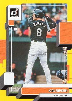 2022 Donruss - Yellow #93 Cal Ripken Front