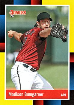 2022 Donruss - Yellow #280 Madison Bumgarner Front