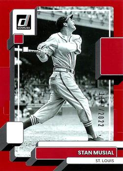 2022 Donruss - Red #223 Stan Musial Front