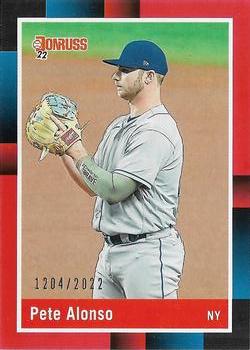 2022 Donruss - Red #247 Pete Alonso Front