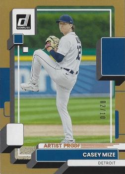 2022 Donruss - Artist Proof #183 Casey Mize Front