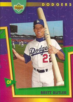 1993 Upper Deck Fun Pack #87 Brett Butler Front