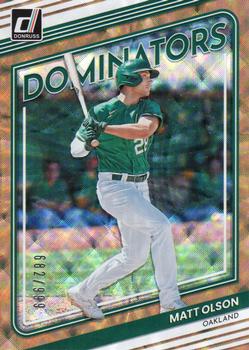 2022 Donruss - Dominators #D-6 Matt Olson Front