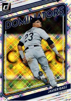 2022 Donruss - Dominators Diamond #D-3 Javier Baez Front