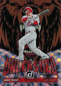 2022 Donruss - Unleashed Silver #UL-3 Mike Trout Front