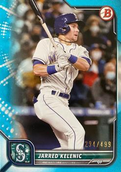 2022 Bowman - Sky Blue #30 Jarred Kelenic Front