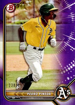 2022 Bowman - Prospects Purple #BP-94 Pedro Pineda Front