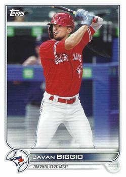 2022 Topps Toronto Blue Jays #TOR-4 Cavan Biggio Front