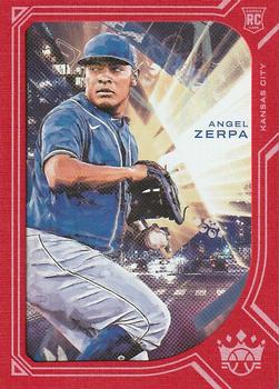 2022 Panini Diamond Kings - Framed Red #81 Angel Zerpa Front