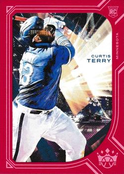 2022 Panini Diamond Kings - Framed Red #82 Curtis Terry Front