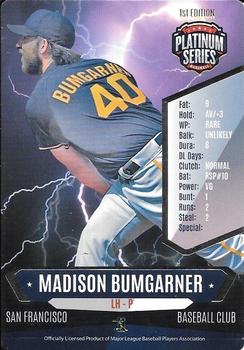 2015 Platinum Series - Player of the Month #NNO Madison Bumgarner Front