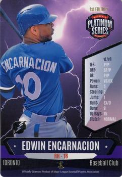 2015 Platinum Series - Player of the Month #NNO Edwin Encarnacion Front