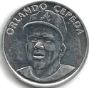 1972 ESSO Estrellas Latinoamericanas Del Beisbol #NNO Orlando Cepeda Front