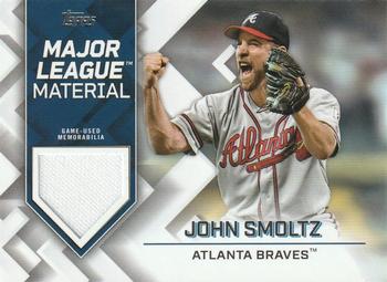 2022 Topps - Major League Material Relics (Series Two) #MLM-JSM John Smoltz Front