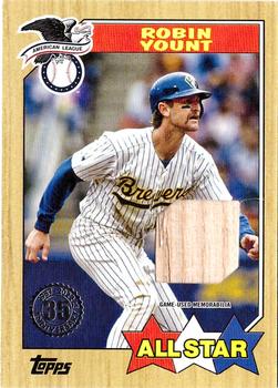 2022 Topps - 1987 Topps Baseball 35th Anniversary All-Stars Relics #87ASR-RY Robin Yount Front