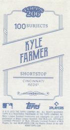 2022 Topps 206 #NNO Kyle Farmer Back