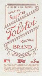 2022 Topps 206 - Tolstoi Back #NNO Josh Gibson Back