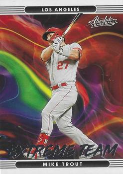 2022 Panini Absolute - Extreme Team #ET-4 Mike Trout Front