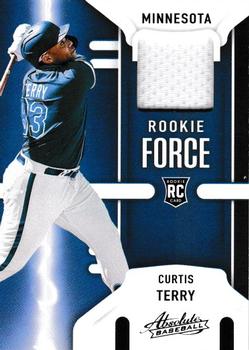 2022 Panini Absolute - Rookie Force Retail #RF-CT Curtis Terry Front