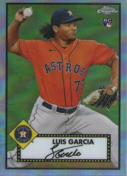 2021 Topps Chrome Platinum Anniversary - Refractor #55 Luis Garcia Front