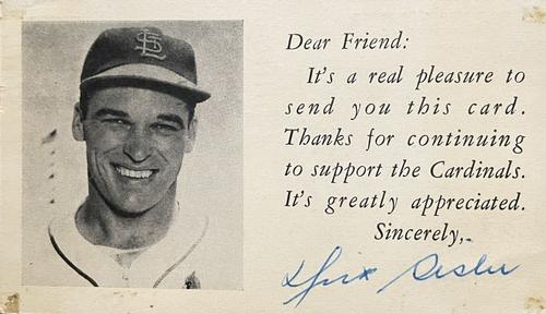 1953-55 St. Louis Cardinals Photocards #NNO Dick Sisler Front