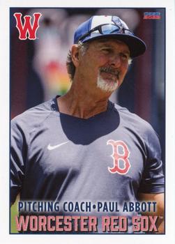 2022 Choice Worcester Red Sox #39 Paul Abbott Front