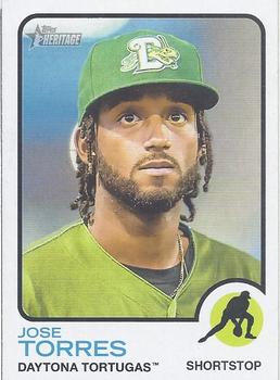 2022 Topps Heritage Minor League #51 Jose Torres Front