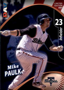 2009 DAV Minor League #507 Mike Paulk Front