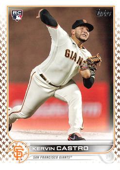 2022 Topps - Gold Star #413 Kervin Castro Front