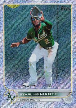 2022 Topps - Foilboard Retail #305 Starling Marte  Front