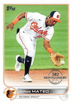 2022 Topps - 582 Montgomery #89 Jorge Mateo  Front