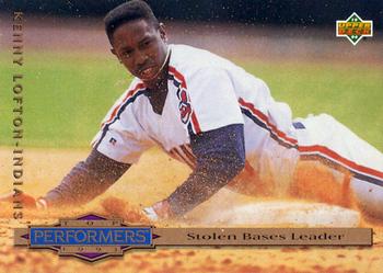 1994 Collector's Choice #315 Kenny Lofton Front
