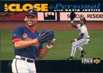 1994 Collector's Choice #636 David Justice Front