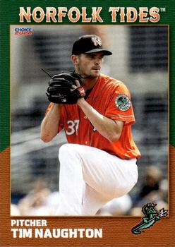 2022 Choice Norfolk Tides #1 #15 Tim Naughton Front