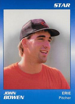 1989 Star Erie Orioles - Platinum #3 John Bowen Front