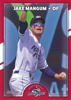 2022 Choice Binghamton Rumble Ponies #13 Jake Mangum Front