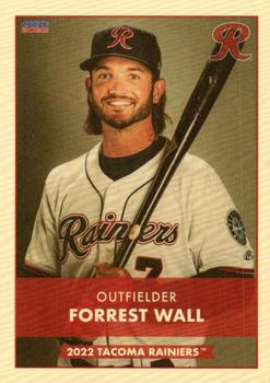 2022 Choice Tacoma Rainiers #27 Forrest Wall Front